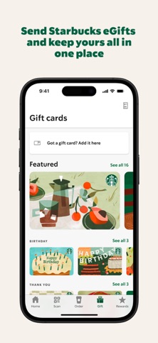 Скриншот Starbucks 8